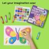 imageARTISTRO 100 Washable Tempera Paint Sticks for Kids  12 Nontoxic Paint Markers for Kids  Color Sticks with Twist Design36 Markers