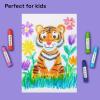 imageARTISTRO 100 Washable Tempera Paint Sticks for Kids  12 Nontoxic Paint Markers for Kids  Color Sticks with Twist Design6 Markers