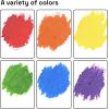imageARTISTRO 100 Washable Tempera Paint Sticks for Kids  12 Nontoxic Paint Markers for Kids  Color Sticks with Twist Design6 Markers