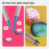 imageARTISTRO 12 Acrylic Paint Pens Fabric Markers for Textile Rock Glass Wood Paper Ceramic Canvas DIY Art Supplies Kit Drawing Markers for Kids and Adults Extra Fine Tip24