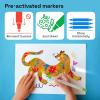 imageARTISTRO 12 Acrylic Paint Pens Fabric Markers for Textile Rock Glass Wood Paper Ceramic Canvas DIY Art Supplies Kit Drawing Markers for Kids and Adults Extra Fine Tip12