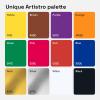 imageARTISTRO 12 Fabric Paint Markers Medium Tip  Easy for All Ages ampamp Levels  Acrylic Paint Pens for Fabric Rocks Paper Wood Canvas Glass DIY12