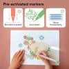 imageARTISTRO 12 Fabric Paint Markers Medium Tip  Easy for All Ages ampamp Levels  Acrylic Paint Pens for Fabric Rocks Paper Wood Canvas Glass DIY24
