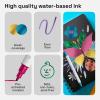imageARTISTRO 12 Fabric Paint Markers Medium Tip  Easy for All Ages ampamp Levels  Acrylic Paint Pens for Fabric Rocks Paper Wood Canvas Glass DIY24