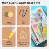 imageARTISTRO 12 Fabric Paint Markers Medium Tip  Easy for All Ages ampamp Levels  Acrylic Paint Pens for Fabric Rocks Paper Wood Canvas Glass DIY24