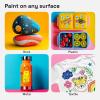 imageARTISTRO 12 Fabric Paint Markers Medium Tip  Easy for All Ages ampamp Levels  Acrylic Paint Pens for Fabric Rocks Paper Wood Canvas Glass DIY60