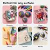 imageARTISTRO 12 Glitter Paint Pens Sparkly and Shiny for Rock Painting Stone Ceramic Glass Wood Fabric Scrapbooking DIY Craft Making Coloring Acrylic Glitter Markers ExtraFine Tip 07mmMetallic