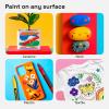 imageARTISTRO 12 OilBased Permanent Paint Markers  Medium Tip Markers for Tire Wood Rock Fabric Glass Ceramic Metal Plastic and More  Quick Dry Waterproof20 Multicolor