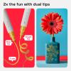 imageARTISTRO 15 Acrylic Paint Pens Art Set Acrylic Paint Markers Fabric Markers for Textile Canvas Rock Glass Wood Paper Pumpkin DIY for Kids and AdultsGold