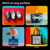 imageARTISTRO 15 Acrylic Paint Pens Art Set Acrylic Paint Markers Fabric Markers for Textile Canvas Rock Glass Wood Paper Pumpkin DIY for Kids and AdultsWhite