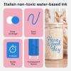 imageARTISTRO 2 White Acrylic Paint Markers  07mm Extra FineTip Paint Pens  Perfect for Crafting Art Projects ampamp MoreBlue