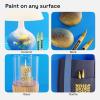 imageARTISTRO 2 White Acrylic Paint Markers  07mm Extra FineTip Paint Pens  Perfect for Crafting Art Projects ampamp MoreGold