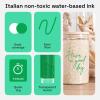 imageARTISTRO 2 White Acrylic Paint Markers  07mm Extra FineTip Paint Pens  Perfect for Crafting Art Projects ampamp MoreGreen