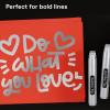 imageARTISTRO 2 White Acrylic Paint Markers  07mm Extra FineTip Paint Pens  Perfect for Crafting Art Projects ampamp MoreSilver