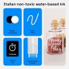 imageARTISTRO 2 White Acrylic Paint Markers  07mm Extra FineTip Paint Pens  Perfect for Crafting Art Projects ampamp MoreWhite