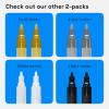 imageARTISTRO 2 White Acrylic Paint Markers  07mm Extra FineTip Paint Pens  Perfect for Crafting Art Projects ampamp MoreWhite