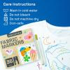 imageARTISTRO 24 Fabric Markers  Fine Tip Fabric Markers Permanent for Clothes  No Bleed Pens for TShirts Bags Textile Canvas and more24 fabric