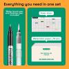 imageARTISTRO 24 Watercolor Markers with Flexible Paint Brush Pens for Pros ampamp Beginners  Consistent Smooth Bright Washable NonToxic Ideal for Coloring Calligraphy ampamp Manga100 Brush Tip