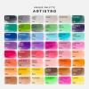 imageARTISTRO 24 Watercolor Markers with Flexible Paint Brush Pens for Pros ampamp Beginners  Consistent Smooth Bright Washable NonToxic Ideal for Coloring Calligraphy ampamp Manga48 Brush Tip