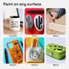 imageARTISTRO 5 OilBased Permanent Paint Markers  Medium Tip Markers for Tire Wood Rock Fabric Glass Ceramic Metal Plastic ampamp More  Quick Dry Waterproof MulticolorBlack