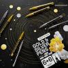 imageARTISTRO 5 OilBased Permanent Paint Markers  Medium Tip Markers for Tire Wood Rock Fabric Glass Ceramic Metal Plastic ampamp More  Quick Dry Waterproof MulticolorGoldSilver