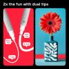 imageARTISTRO 5 White DualTip Acrylic Paint Pens  5mm Dot  1mm Fine Tips  Multisurface Markers for Fabric Glass ampamp More