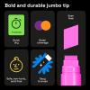 imageARTISTRO 8 Liquid Chalk Window Markers for Car Glass Washable  Jumbo Tip 15 mm  Vibrant Erasable NonToxic Markers for Glass Signs Windows Cars Chalkboard for Kids ampamp AdultsColored