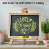 imageARTISTRO 8 Liquid Chalk Window Markers for Car Glass Washable  Jumbo Tip 15 mm  Vibrant Erasable NonToxic Markers for Glass Signs Windows Cars Chalkboard for Kids ampamp AdultsYellow