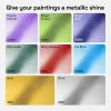 imageARTISTRO 8 Metallic Poster Markers  Jumbo Markers Set with 15mm Wide Jumbo Tip for Murals Posters Tagging Rock Wood Plastic Leather Metal Fabric Ceramic8 Jumbo