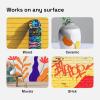 imageARTISTRO 8 Metallic Poster Markers  Jumbo Markers Set with 15mm Wide Jumbo Tip for Murals Posters Tagging Rock Wood Plastic Leather Metal Fabric Ceramic10 Jumbo