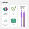 imageARTISTRO Outline Markers  16 Metallic Outline Pens 5 Cards  Perfect for Doodling Drawing and Calligraphy