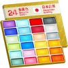 imageARTISTRO Professional Watercolor Paint Set for Adults  24 PigmentRich Colors XL Pans ASTMI Lightfastness High Tinting Strength Watercolor Set for Professionals made by ProfessionalsMetallic