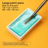 imageARTISTRO Professional Watercolor Paint Set for Adults  24 PigmentRich Colors XL Pans ASTMI Lightfastness High Tinting Strength Watercolor Set for Professionals made by ProfessionalsMetallic