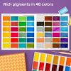 imageARTISTRO Professional Watercolor Paint Set for Adults  24 PigmentRich Colors XL Pans ASTMI Lightfastness High Tinting Strength Watercolor Set for Professionals made by ProfessionalsMulticolor