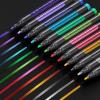 imageARTISTRO 12 Metallic Markers Medium Point Metallic Marker Pens for Wine Glasses Rock Painting Black Paper Scrapbooking Crafts Card Making DIY Photo Album Ceramic12 Metallic Medium Tip