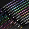 12 Metallic Fine Tip