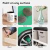 imageARTISTRO 2 Silver Permanent Marker  Waterproof Markers for Tire Fabric Rocks Glass Ceramic Wood Paper  Oil Based Paint Pens  ExtraFine Tip 07mmBlack  White