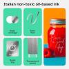 imageARTISTRO 2 Silver Permanent Marker  Waterproof Markers for Tire Fabric Rocks Glass Ceramic Wood Paper  Oil Based Paint Pens  ExtraFine Tip 07mmSilver