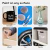 imageARTISTRO 2 Silver Permanent Marker  Waterproof Markers for Tire Fabric Rocks Glass Ceramic Wood Paper  Oil Based Paint Pens  ExtraFine Tip 07mmWhite