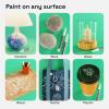 imageARTISTRO 2 White Permanent Marker  Waterproof Markers for Tire Fabric Rocks Glass Ceramic Wood Paper  Oil Based Paint Pens  ExtraFine Tip 07mm