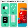 imageARTISTRO 2 White Permanent Marker  Waterproof Markers for Tire Fabric Rocks Glass Ceramic Wood Paper  Oil Based Paint Pens  ExtraFine Tip 07mm