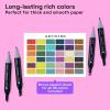 imageARTISTRO 24 DualTip Acrylic Paint Markers  Medium  Fine Tip Combo  22 Bright Colors  2 Metallic Chrome Paint Pens36 markers