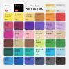 imageARTISTRO 60 Acrylic Paint Pens Art Set Acrylic Paint Markers Fabric Markers for Textile Canvas Rock Glass Wood Paper Pumpkin DIY Paint Markers for Kids and Adults42 Extra Fine Tip