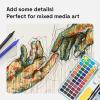imageARTISTRO 60 Acrylic Paint Pens Art Set Acrylic Paint Markers Fabric Markers for Textile Canvas Rock Glass Wood Paper Pumpkin DIY Paint Markers for Kids and Adults30 Extra Fine Tip