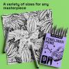 imageARTISTRO Set of 2 Fineliner Pens Black Micro Pens for Drawing Waterproof Archival Ink Ultra Fine Tip Pen for Illustration Technical Pen Sketching Writing Drawing Journaling Pair of Fine Tip9 Pack Different tip