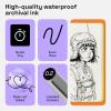 imageARTISTRO Set of 2 Fineliner Pens Black Micro Pens for Drawing Waterproof Archival Ink Ultra Fine Tip Pen for Illustration Technical Pen Sketching Writing Drawing Journaling Pair of Fine Tip9 Pack Different tip