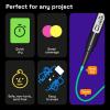 imageARTISTRO 12 Liquid Chalk Fine Tip Markers PreActivated Erasable Markers for Glass Signs Windows Cars Chalkboard Paint Pens with White Chalk for Kids ampamp Adults