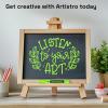 imageARTISTRO 2 Green Liquid Chalk Markers  Erasable Chalk Pens with 6mm Reversible Tip for Blackboard Chalkboard Car Window Glass  Liquid Chalk Markers Ideal China Marker Restaurants ampamp Bistro