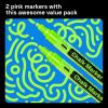 imageARTISTRO 2 Green Liquid Chalk Markers  Erasable Chalk Pens with 6mm Reversible Tip for Blackboard Chalkboard Car Window Glass  Liquid Chalk Markers Ideal China Marker Restaurants ampamp Bistro