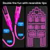 imageARTISTRO 2 Pink Neon Chalk Markers  Erasable Chalk Pens with 6mm Reversible Tip for Blackboard Chalkboard Car Window Glass  Liquid Chalk Markers Ideal China Marker Restaurants ampamp Bistro
